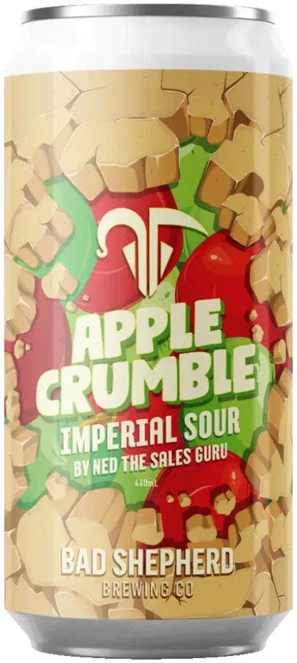 Buy Bad Shepherd Apple Crumble Imperial Sour 440ml Online at Bottle Stop