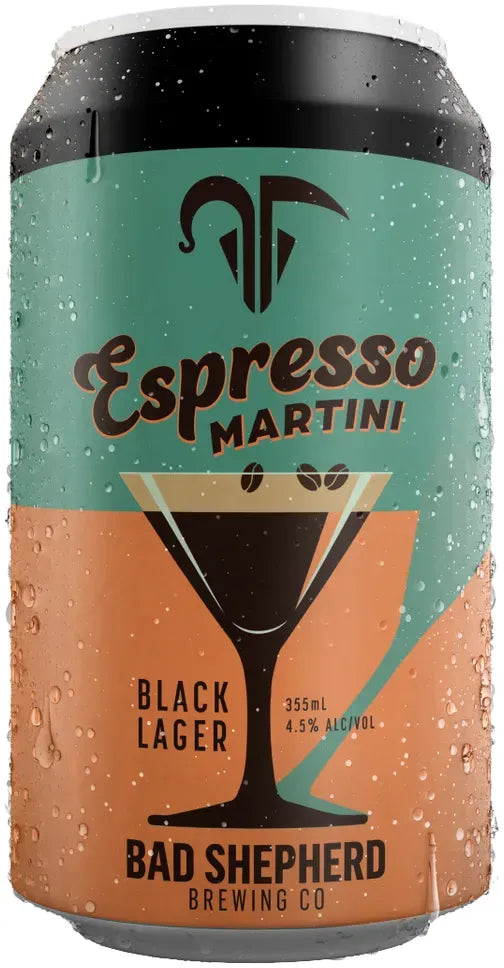 Bad Shepherd Brewing Co Espresso Martini Black Lager 355ml Bad Shepherd Brewing Co Espresso Martini Black Lager 355ml