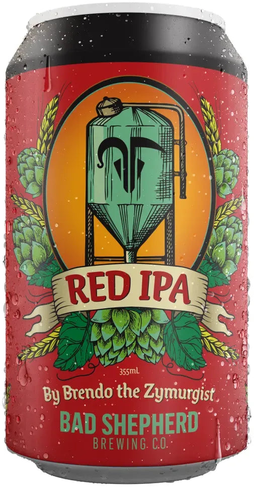 Bad Shepherd Brewing Co Red IPA 355ml 
