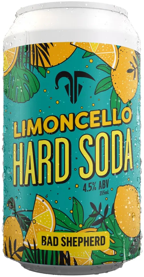 Buy Bad Shepherd Limoncello Hard Soda 4.5% 355ml Online at Bottle Stop