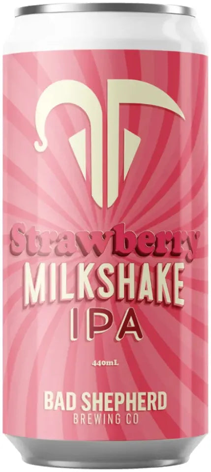 Buy Bad Shepherd Strawberry Milkshake IPA 440ml Online at Bottle Stop