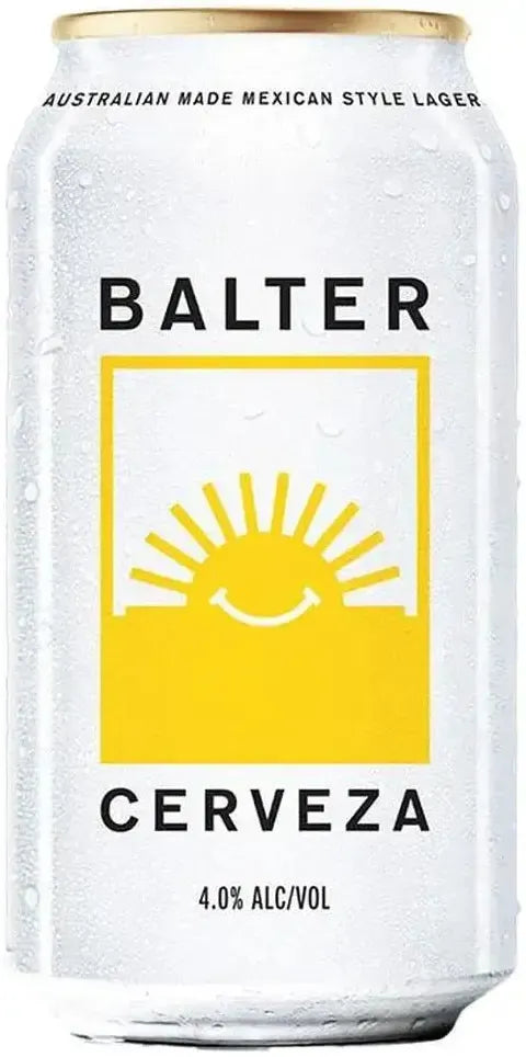 Buy Balter Cerveza Cans 375ml Online at Bottle Stop