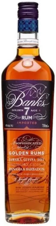 Buy Banks 7 Golden Age Rum 700ml Online at Bottle Stop