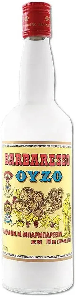 Buy Barbaresso Ouzo 700ml Online at Bottle Stop