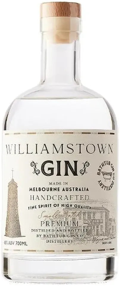 Buy Bathtub Gin Co Williamstown Gin 700ml Online at Bottle Stop