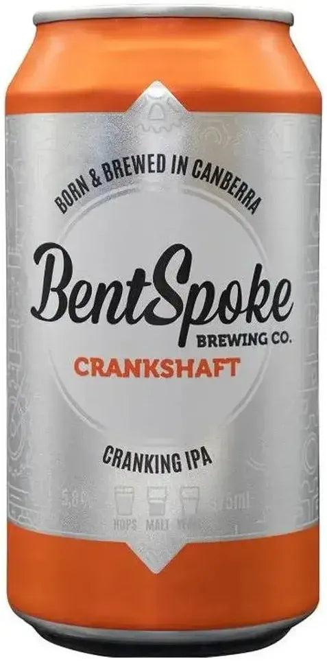 Bentspoke Brewing Co. Crankshaft IPA Cans 375ml Bentspoke Brewing Co. Crankshaft IPA Cans 375ml