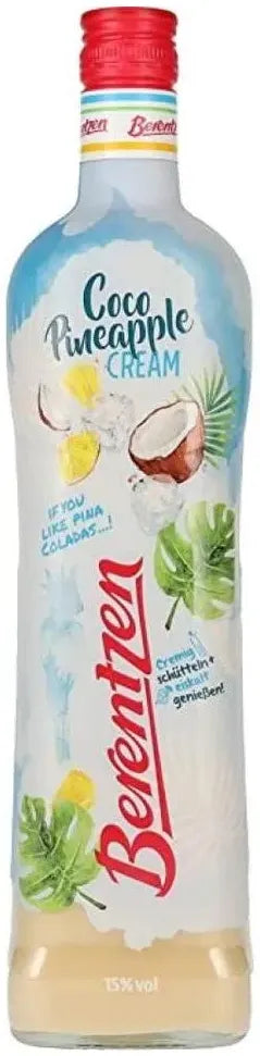 Buy Berentzen Coco Pineapple Cream Liqueur 700ml Online at Bottle Stop
