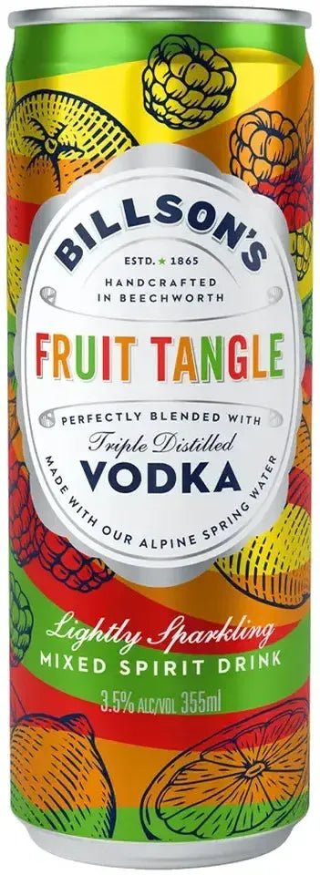 Buy Billson's Vodka With Fruit Tangle 355ml Online at Bottle Stop