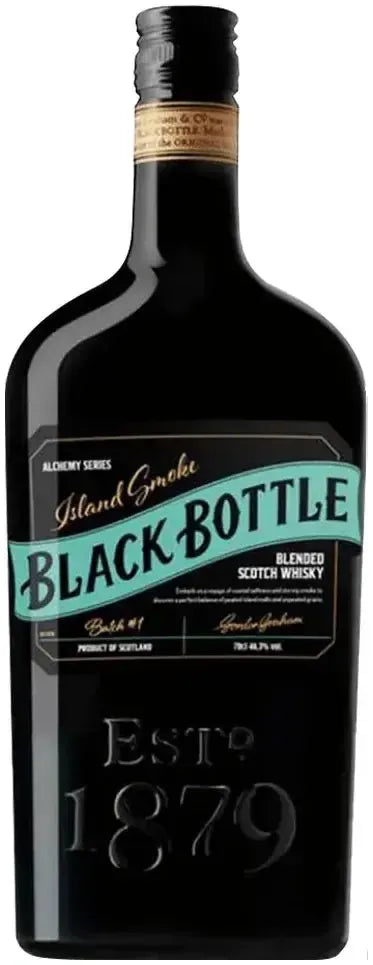 Buy Black Bottle Island Smoke Blended Scotch Whisky 700ml Online at Bottle Stop