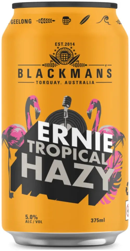Blackman's Brewery Ernie Tropical Hazy Pale 375ml Blackman's Brewery Ernie Tropical Hazy Pale 375ml