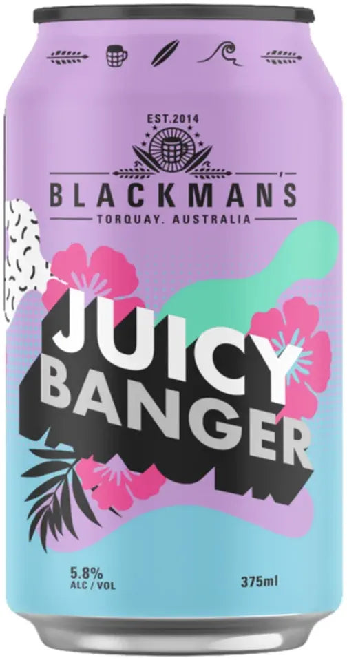 Blackman's Brewery Juicy Banger IPL 375ml Blackman's Brewery Juicy Banger IPL 375ml