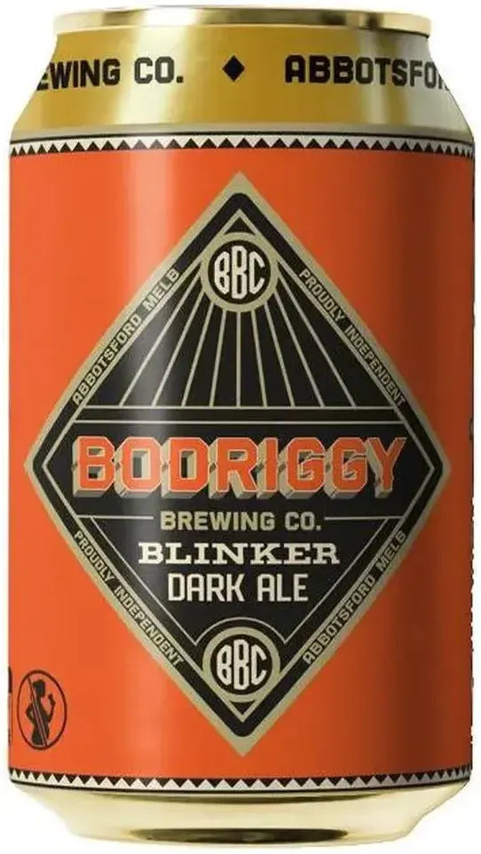 Buy Bodriggy Brewing Company Blinker Dark Ale 355ml Online at Bottle Stop