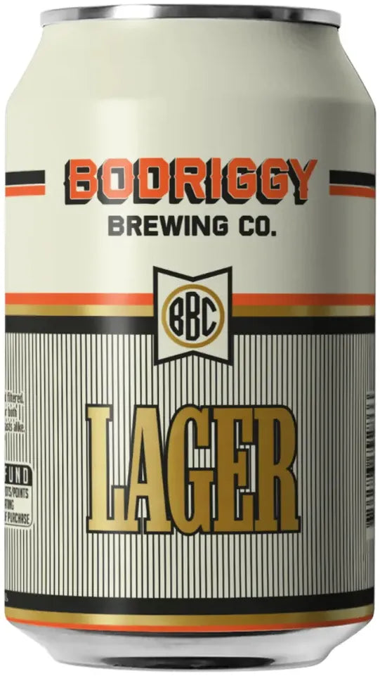 Bodriggy Brewing Company Lager 355ml 