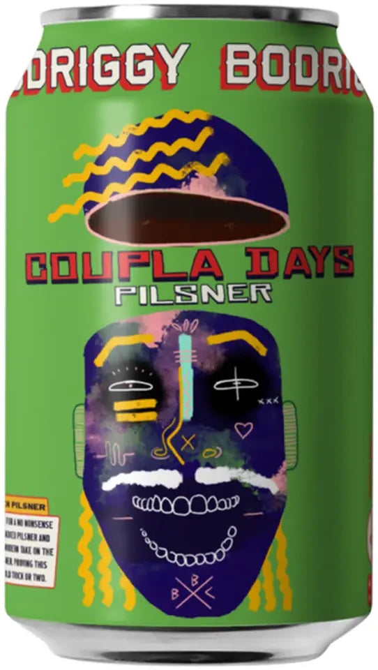 Buy Bodriggy Coupla Days Pilsner 355ml Online at Bottle Stop