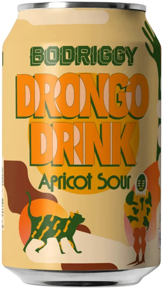 Buy Bodriggy Drongo Drink Apricot Sour 355ml Online at Bottle Stop