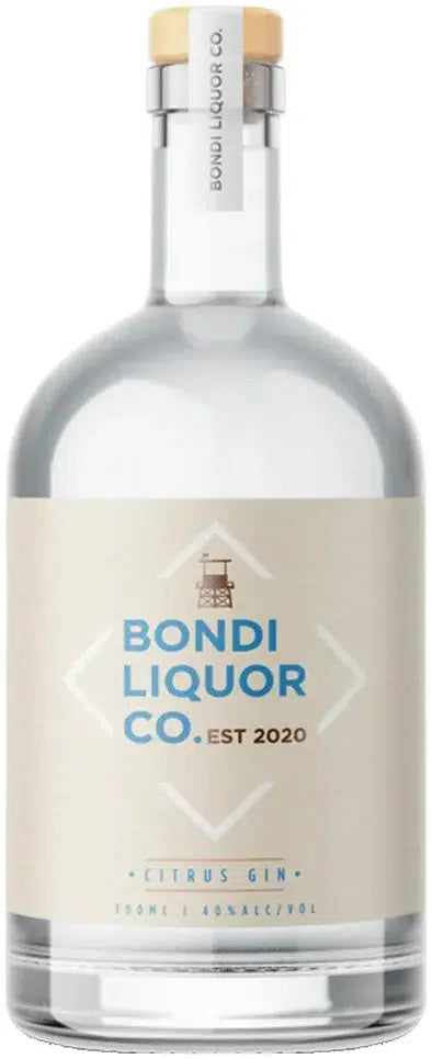 Buy Bondi Liquor Co Citrus Gin 700ml Online at Bottle Stop