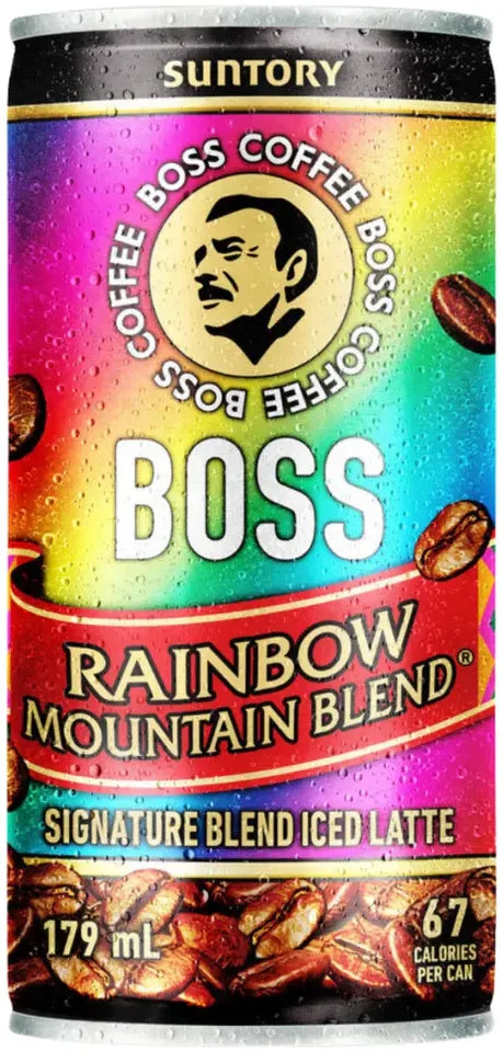 Buy Boss Coffee Rainbow Mountain Blend 179ml Online at Bottle Stop