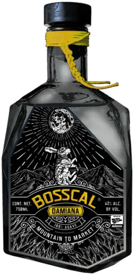 Buy Bosscal Mezcal Damiana 750ml Online at Bottle Stop