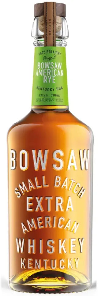Buy Bowsaw Original Straight Rye Whiskey 700ml Online at Bottle Stop