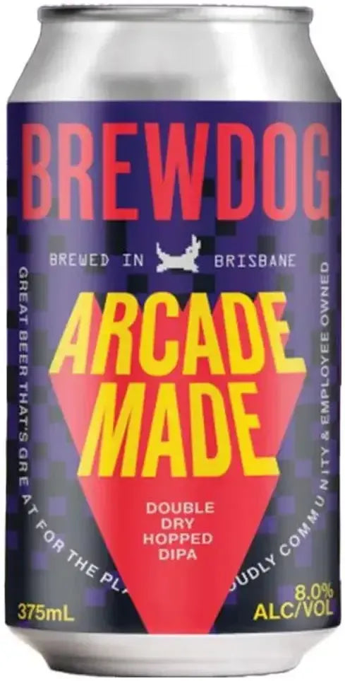 Buy BrewDog Arcade Made Double IPA Cans 375ml Online at Bottle Stop