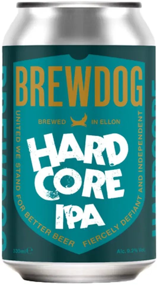 Buy BrewDog Hardcore IPA 375ml Online at Bottle Stop