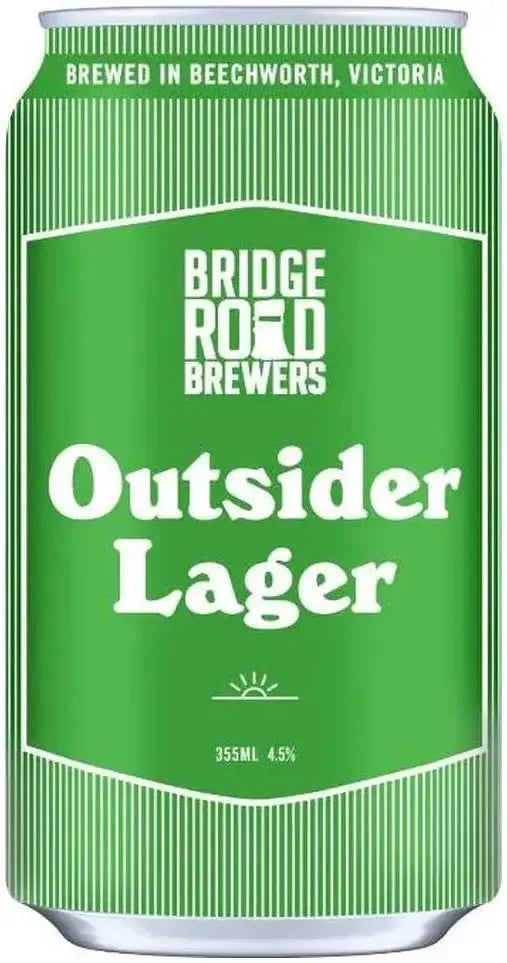 Buy Bridge Road Brewers Outsider Lager 355ml Online at Bottle Stop