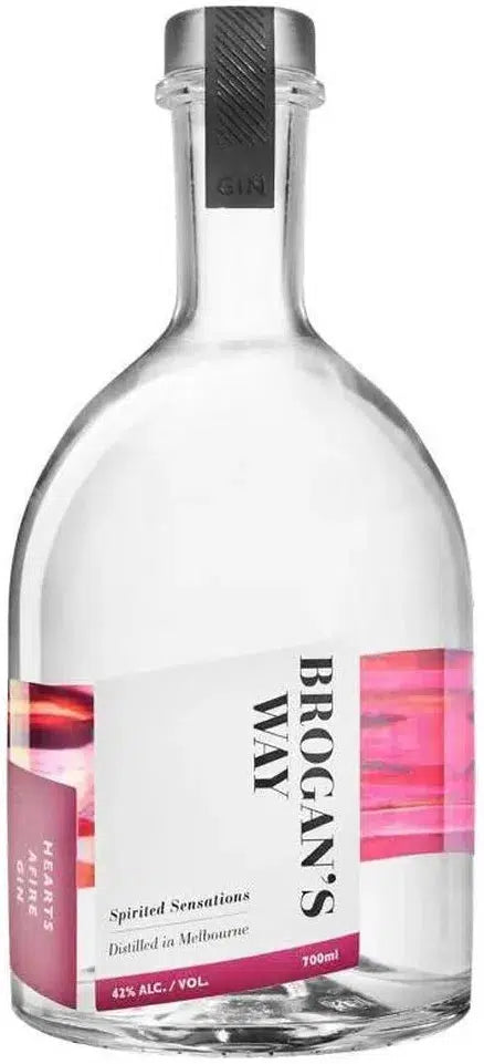 Buy Brogan's Way Hearts Afire Gin 700ml Online at Bottle Stop