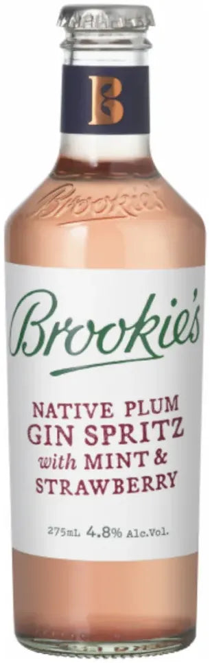 Buy Brookies Native Plum Spritz With Strawberry & Mint 275ml Online at Bottle Stop