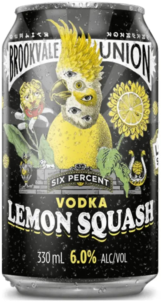Buy Brookvale Union Vodka Lemon Squash 330ml Online at Bottle Stop