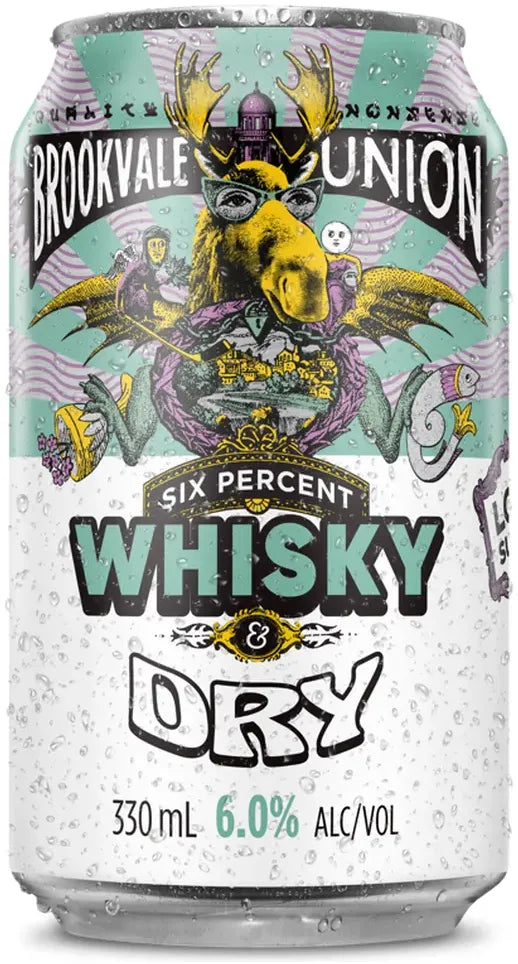 Buy Brookvale Union Whisky & Dry 330ml Online at Bottle Stop