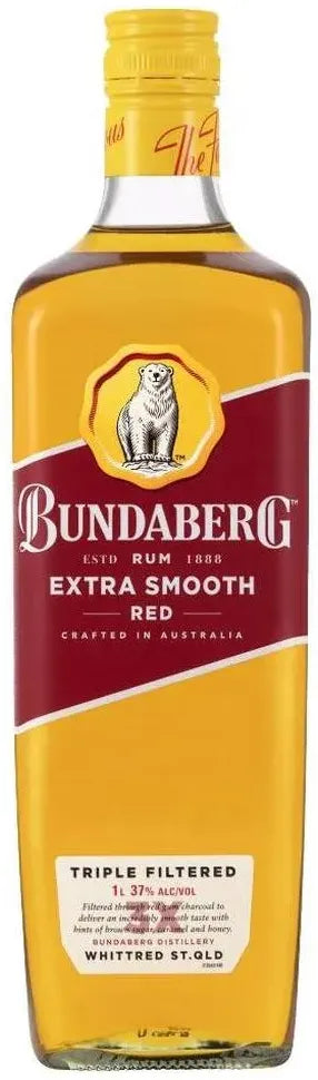 Buy Bundaberg Rum Extra Smooth Red Rum 1L Online at Bottle Stop