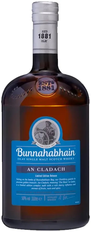 Buy Bunnahabhain An ClaDach 1L Online at Bottle Stop