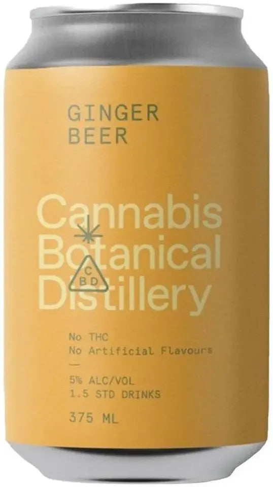 Buy Cannabis Botanical Distillery Ginger Beer 375ml Online at Bottle Stop