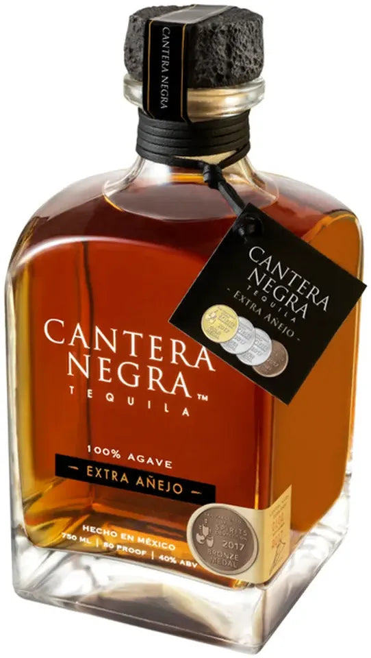 Buy Cantera Negra Extra Anejo Tequila 750ml Online at Bottle Stop
