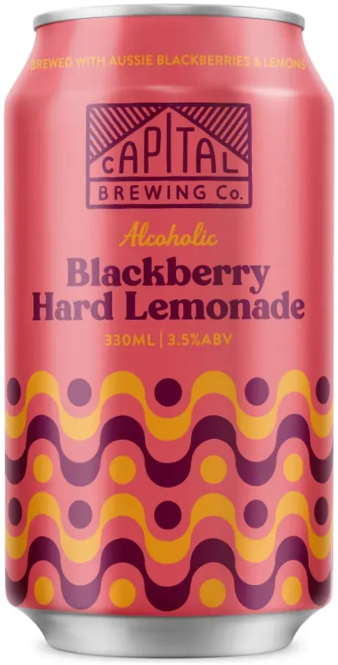 Buy Capital Brewing Co Blackberry Hard Lemonade 330ml Online at Bottle Stop