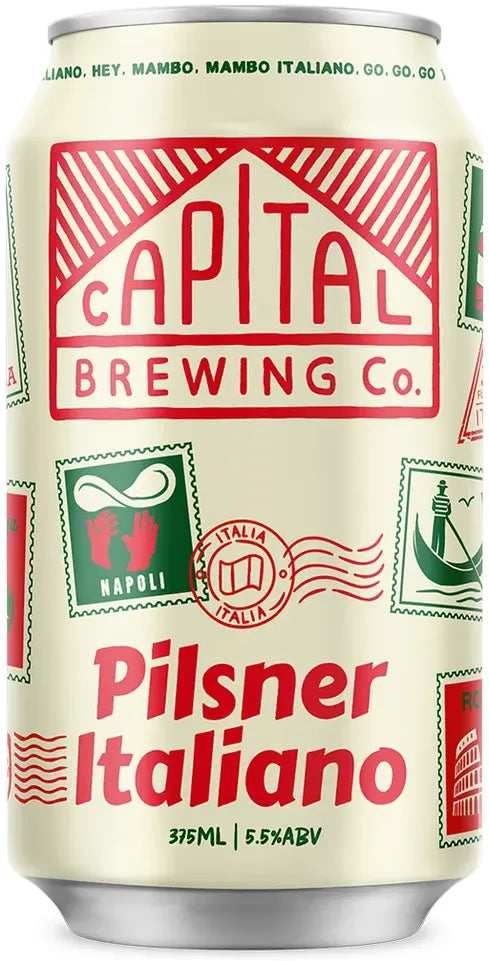 Buy Capital Brewing Co Pilsner 375ml Online at Bottle Stop