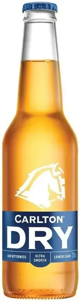 Buy Carlton Dry Lager 330ml Online at Bottle Stop