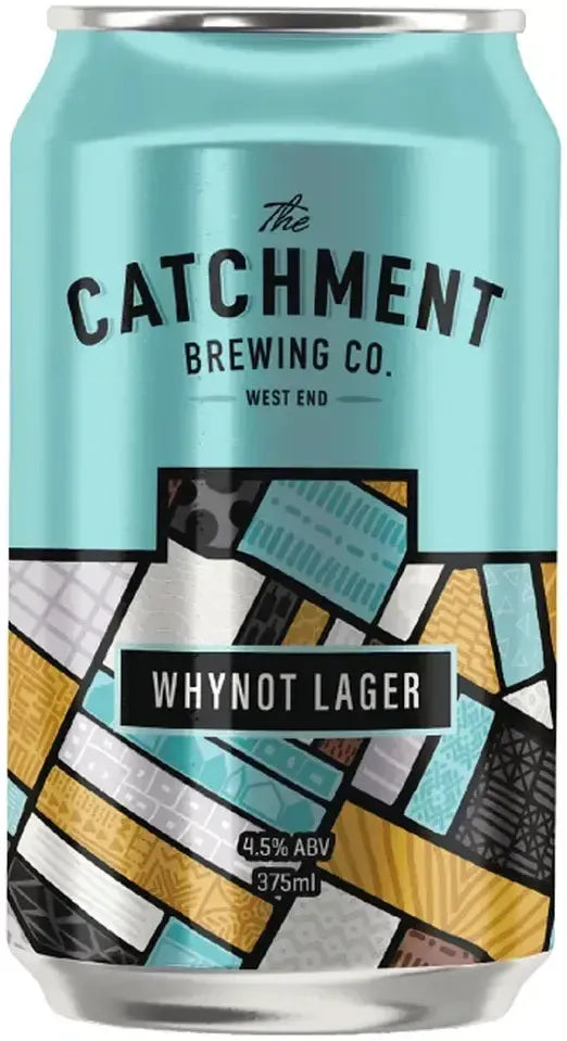 Buy Catchment Brewing Whynot Lager 375ml Online at Bottle Stop