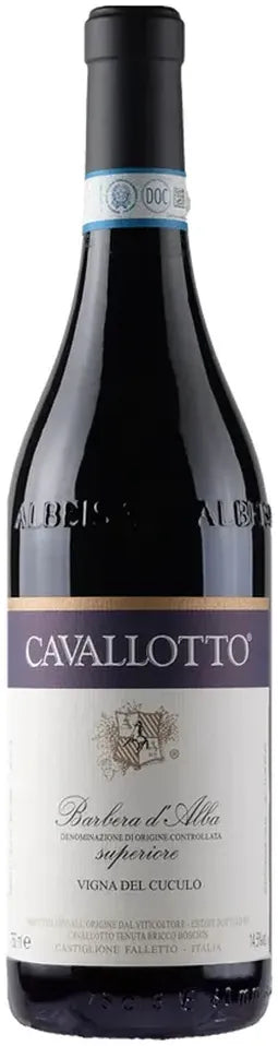 Buy Cavallotto Barbera D'Alba Vigna del Cuculo 2021 750ml Online at Bottle Stop