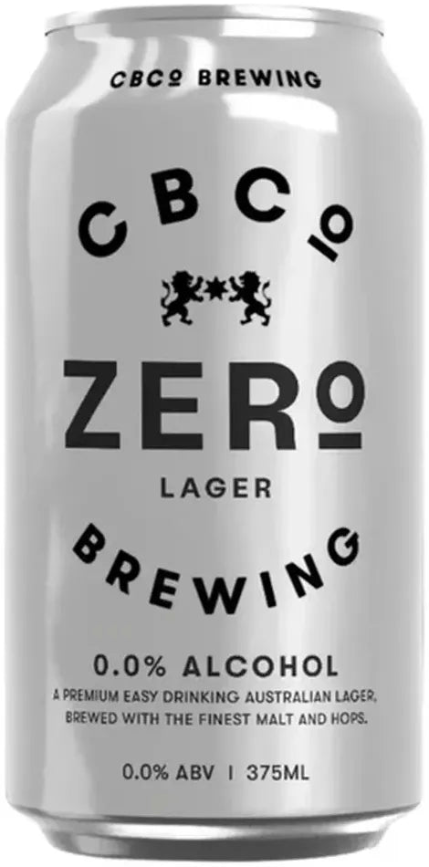CBCo Brewing Zero Lager 375ml CBCo Brewing Zero Lager 375ml