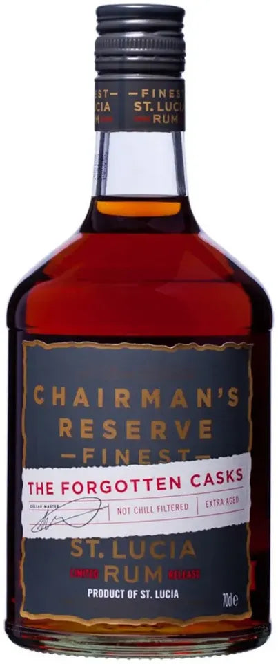 Buy Chairmans Reserve The Forgotten Casks Rum 700ml Online at Bottle Stop