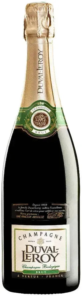 Buy Champagne Duval-Leroy Organic Cuvee Brut NV 750ml Online at Bottle Stop