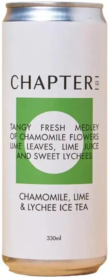 Chapter Tea Drink Buy Chapter Tea Chamomile, Lime & Lychee 330ml Online at Bottle Stop