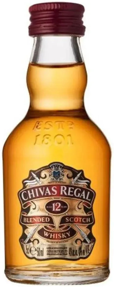 Buy Chivas Regal 12 Year Old Blended Scotch Whisky 50ml Online at Bottle Stop
