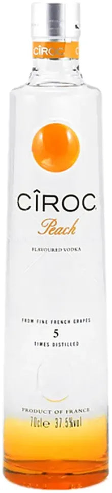 Buy Ciroc Peach Vodka 700ml Online at Bottle Stop