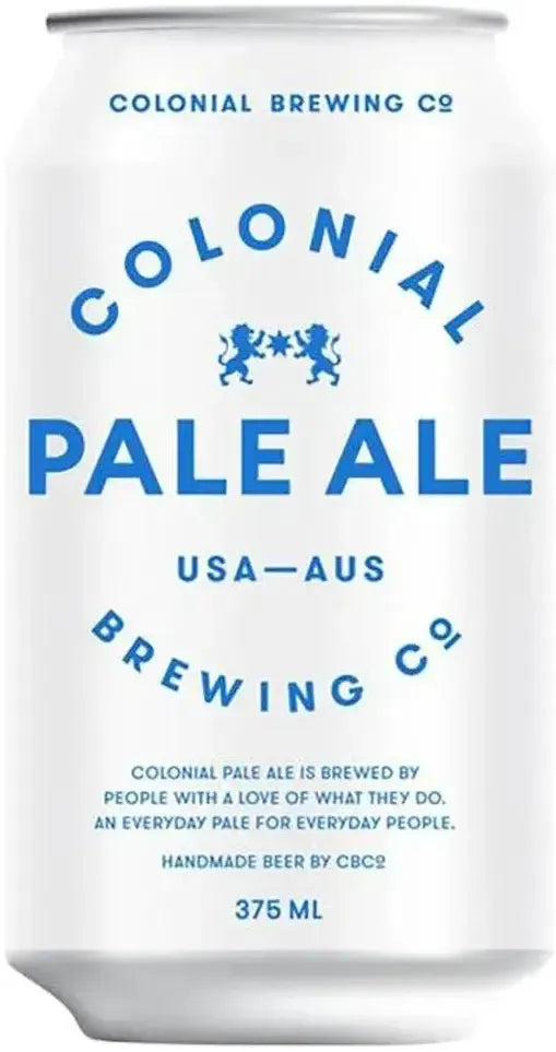 Buy Colonial Brewing Co. Pale Ale Can 375ml Online at Bottle Stop