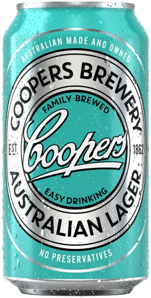 Buy Coopers Australian Lager 375ml Online at Bottle Stop