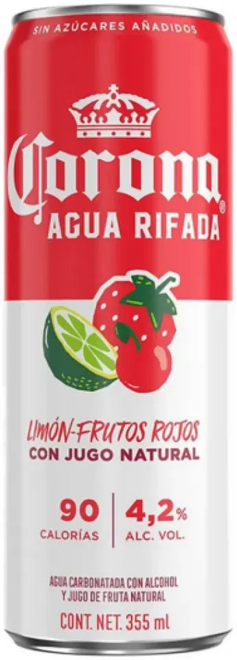 Buy Corona Agua Rifada Strawberry & Cherry Seltzer 355ml Online at Bottle Stop