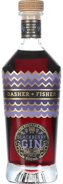 Buy Dasher + Fisher Blackberry Gin 500ml Online at Bottle Stop