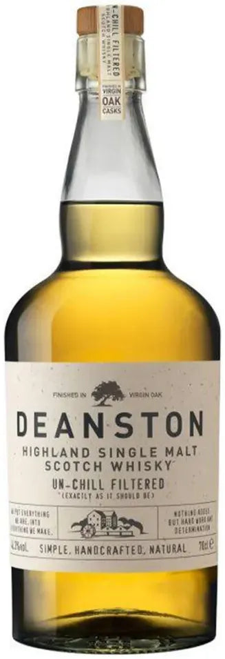 Buy Deanston Virgin Oak Single Malt Scotch Whisky 700ml Online at Bottle Stop